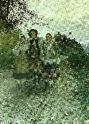Anna Ancher tur hos damerna USA oil painting artist